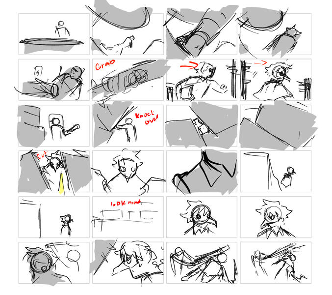 Cut - sequence 3 fight pg1