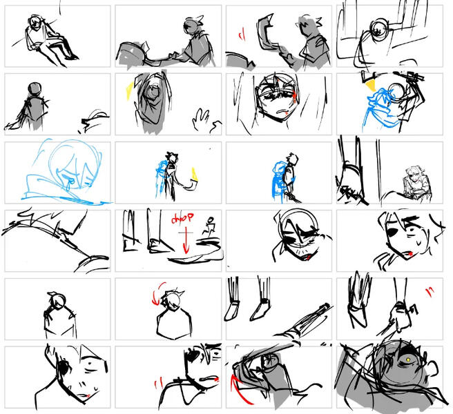 Cut - sequence 3 fight pg3