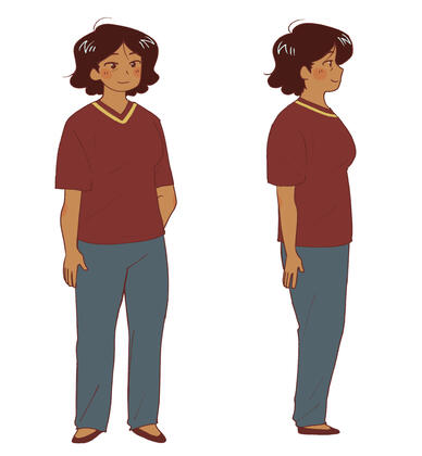 Time-skip friend reference