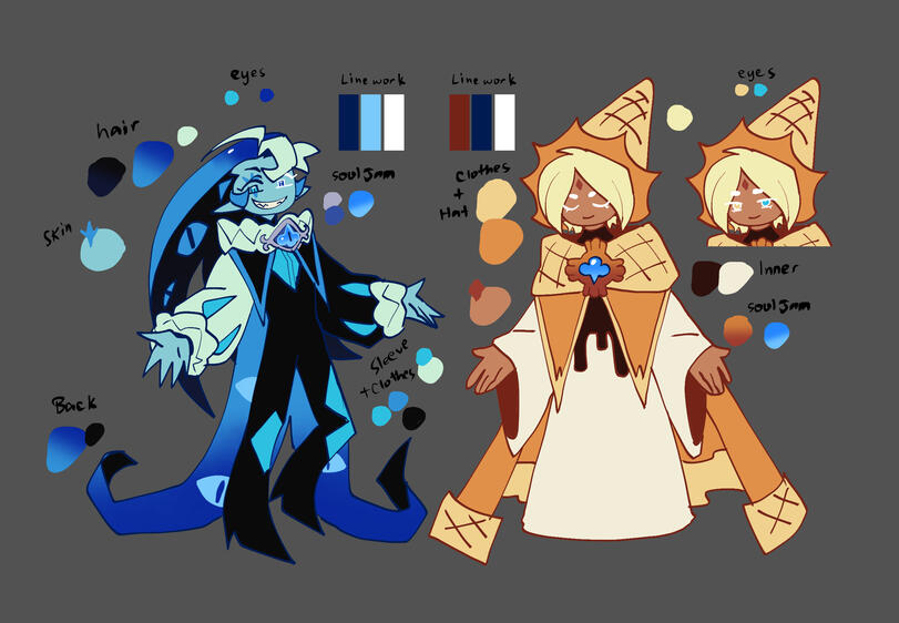 Color reference for Shadowmilk n Purevanilla