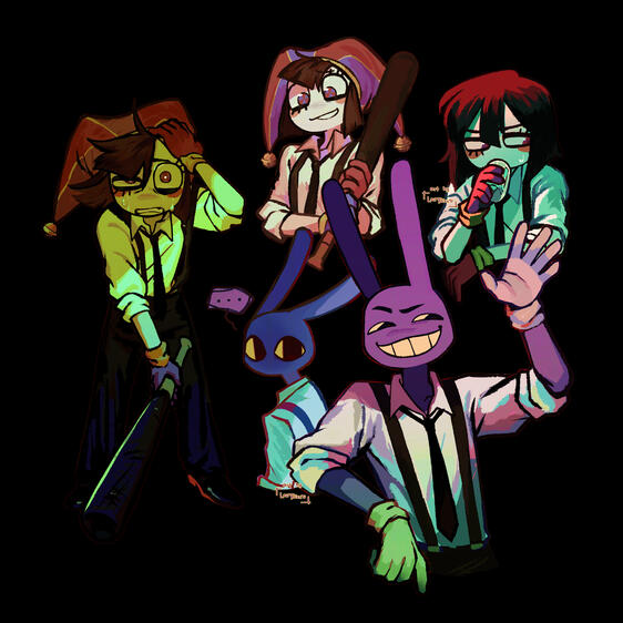 Pomni n Jax from TADC